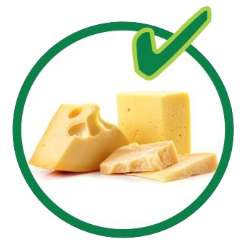 Organic recycling - dairy products are allowed.